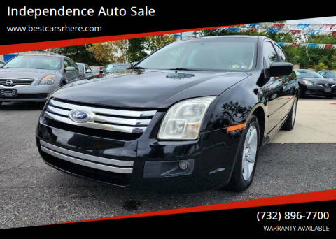 2007 Ford Fusion for sale at Independence Auto Sale in Bordentown NJ