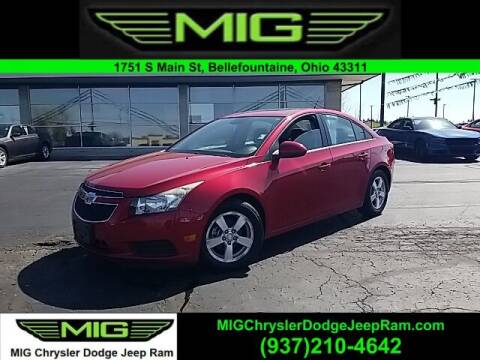 2013 Chevrolet Cruze for sale at MIG Chrysler Dodge Jeep Ram in Bellefontaine OH