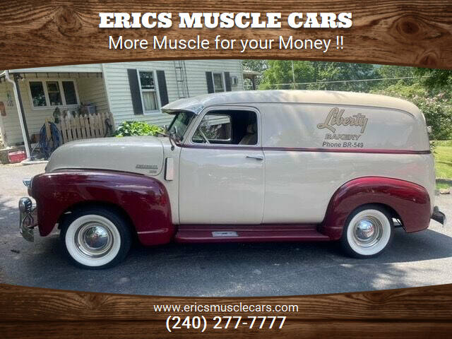 1948 Chevrolet Panel Truck for sale at Eric's Muscle Cars in Clarksburg MD