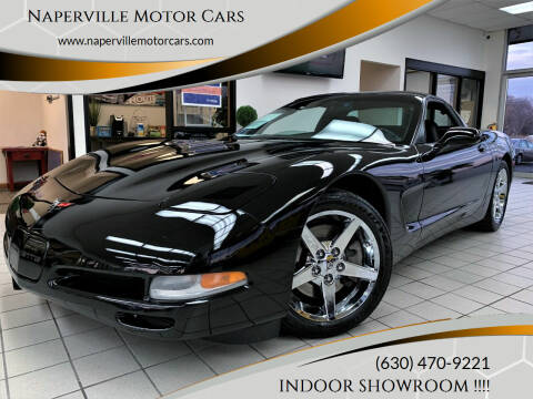 2002 Chevrolet Corvette for sale at Naperville Motor Cars in Naperville IL