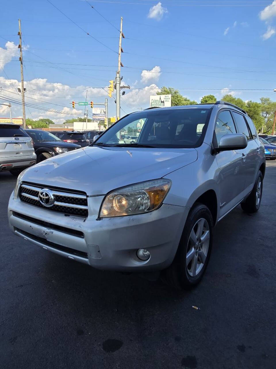 2006 Toyota RAV4 for sale at CASTLE MOTORS in New Castle, IN