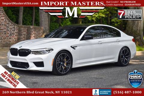 2019 BMW M5 for sale at Import Masters in Great Neck NY