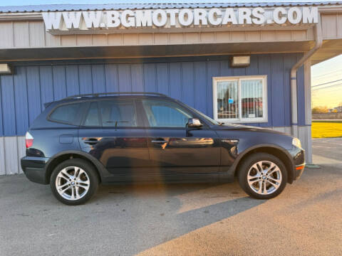 2007 BMW X3 for sale at BG MOTOR CARS in Naperville IL