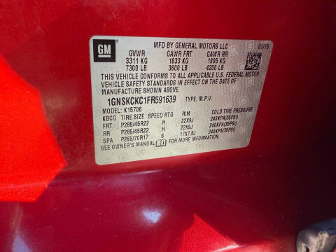 2015 Chevrolet Tahoe LTZ