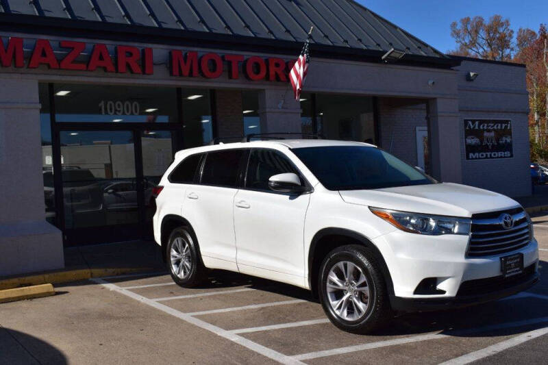 2015 Toyota Highlander LE Plus