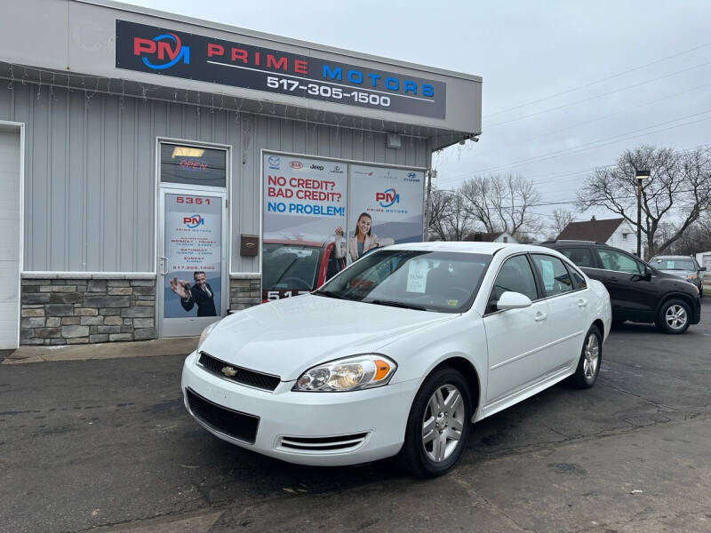 2012 Chevrolet Impala for sale at Prime Motors in Lansing MI