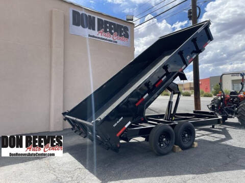 2023 Top Hat Trailers 7x16 DPX 140 for sale at Don Reeves Auto Center in Farmington NM