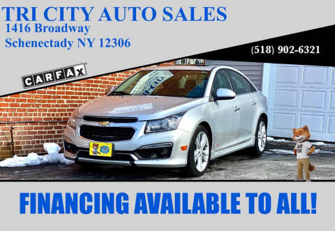 2015 Chevrolet Cruze for sale at Tri City Auto Sales in Schenectady NY