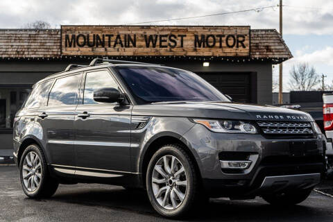 2016 Land Rover Range Rover Sport for sale at MOUNTAIN WEST MOTOR LLC in Logan UT