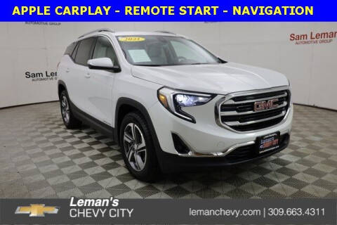 2021 GMC Terrain for sale at Leman's Chevy City in Bloomington IL