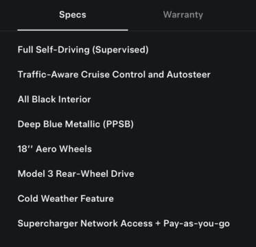 2023 Tesla Model 3