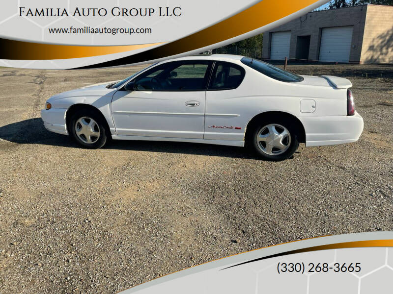 2001 Chevrolet Monte Carlo for sale at Familia Auto Group LLC in Massillon OH