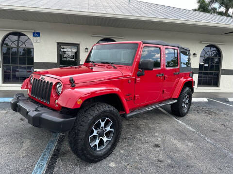 2011 Jeep Wrangler Unlimited for sale at Supreme Motor Sports in North Fort Myers FL