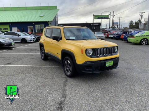 2017 Jeep Renegade for sale at Sunset Auto Wholesale in Tacoma WA