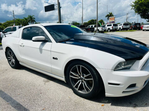 2013 Ford Mustang for sale at DAN'S DEALS ON WHEELS AUTO SALES, INC. in Davie FL