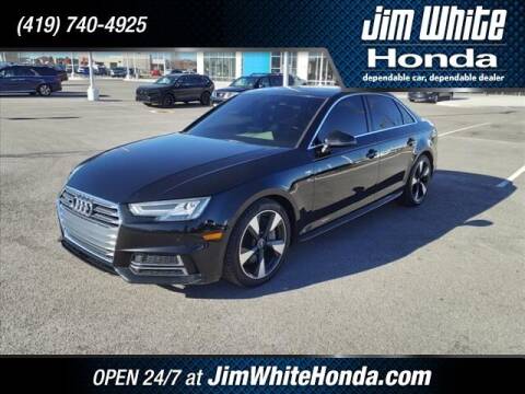 2017 Audi A4 for sale at The Credit Miracle Network Team at Jim White Honda in Maumee OH
