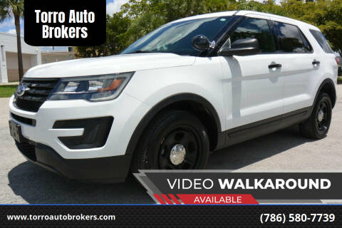 2017 Ford Explorer for sale at Torro Auto Brokers in Miami FL