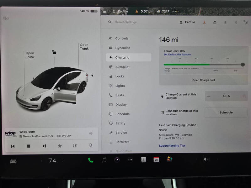 2020 Tesla Model 3 Long Range