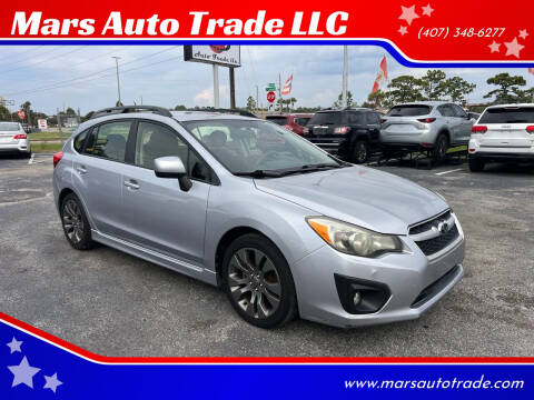 2014 Subaru Impreza for sale at Mars Auto Trade LLC in Orlando FL