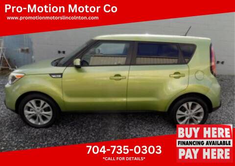 2014 Kia Soul for sale at Pro-Motion Motor Co in Lincolnton NC