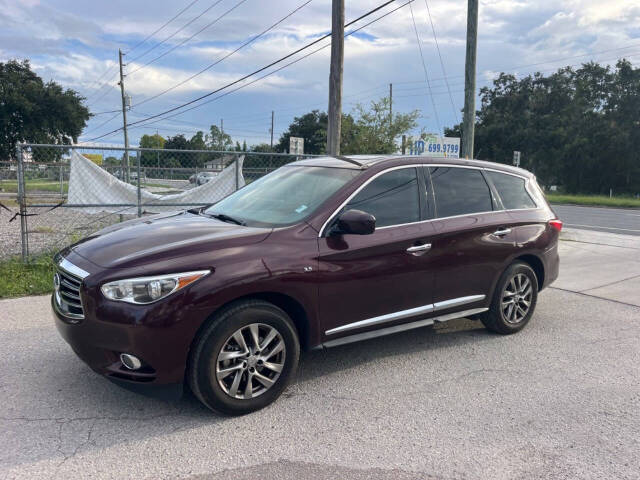 2014 INFINITI QX60 for sale at Hobgood Auto Sales in Land O Lakes, FL