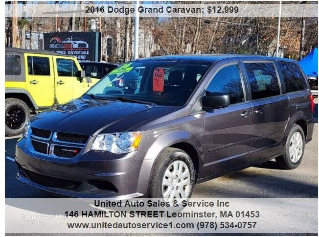 2016 dodge store minivan for sale