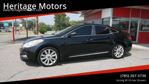 2012 Hyundai Azera for sale at Heritage Motors in Topeka KS