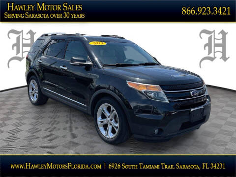 2015 Ford Explorer for sale at Hawley Motor Sales in Sarasota FL