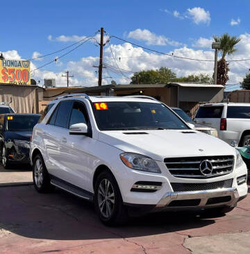 2014 Mercedes-Benz M-Class for sale at DEL CORONADO MOTORS in Phoenix AZ