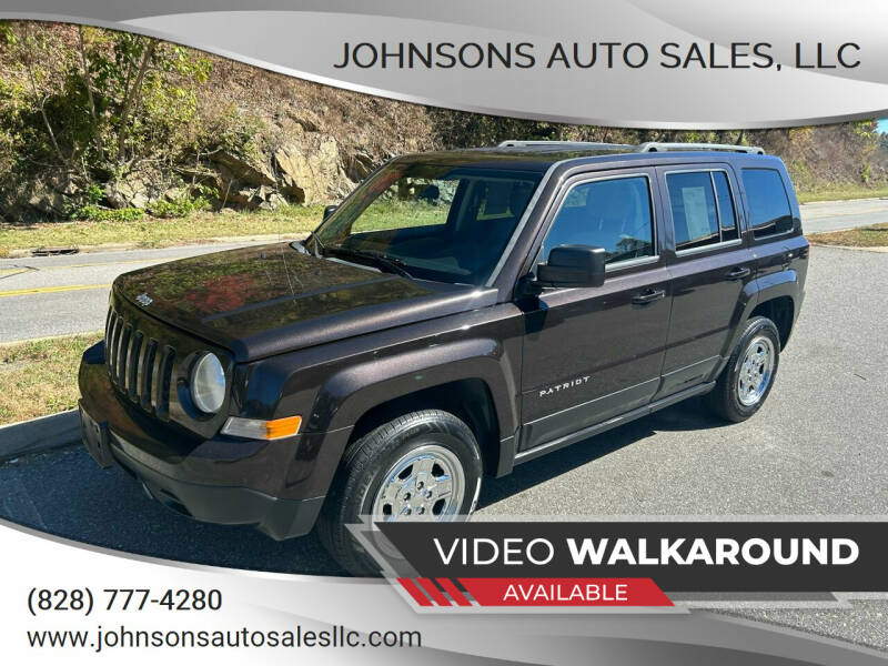 2014 Jeep Patriot for sale at Johnsons Auto Sales, LLC in Marshall NC