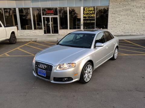 2008 Audi A4 for sale at Eurosport Motors in Evansdale IA