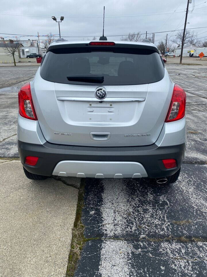 Silver 2016 Buick Encore Base Base 4dr Crossover 2