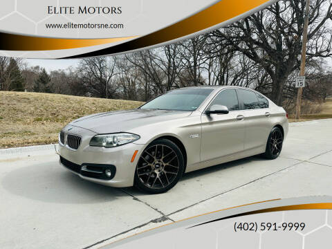 2014 BMW 5 Series for sale at Elite Motors in Bellevue NE