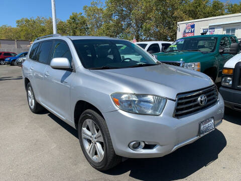 2008 Toyota Highlander for sale at Black Diamond Auto Sales Inc. in Rancho Cordova CA