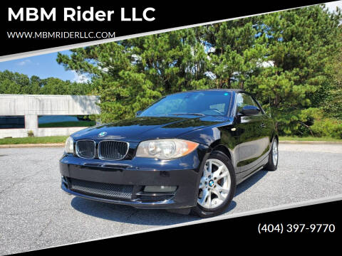 2009 BMW 1 Series for sale at MBM Rider LLC in Alpharetta GA