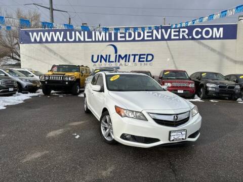 2013 Acura ILX for sale at Unlimited Auto Sales in Denver CO