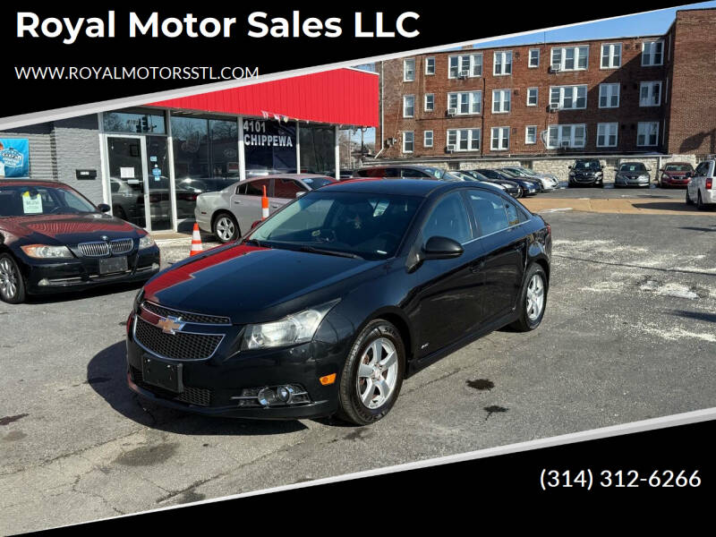 2012 Chevrolet Cruze for sale at Royal Motor Sales LLC in Saint Louis MO