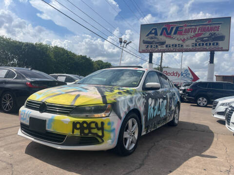 2013 Volkswagen Jetta for sale at ANF AUTO FINANCE in Houston TX