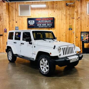 2015 Jeep Wrangler Unlimited for sale at Boone NC Jeeps-High Country Auto Sales in Boone NC