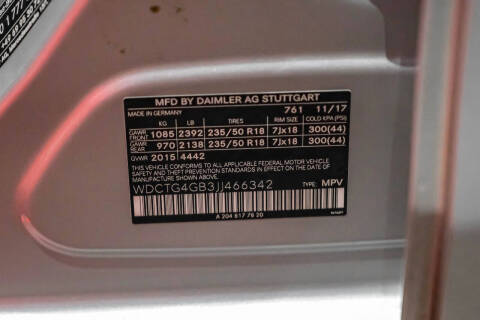 2018 Mercedes-Benz GLA GLA 250 4MATIC