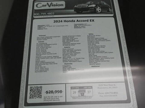 2024 Honda Accord EX
