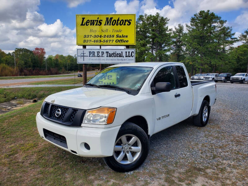 2012 Nissan Titan for sale at Lewis Motors LLC in Deridder LA