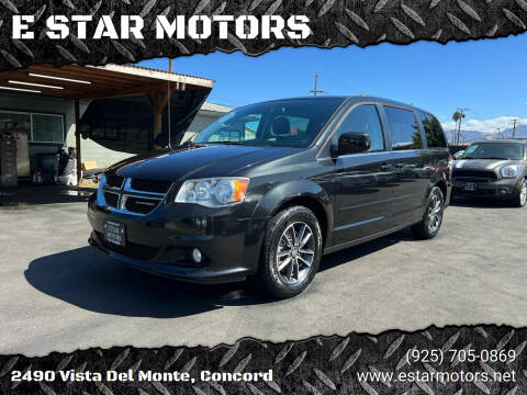 2017 Dodge Grand Caravan for sale at E STAR MOTORS in Concord CA