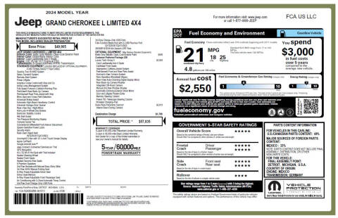 2024 Jeep Grand Cherokee L Limited