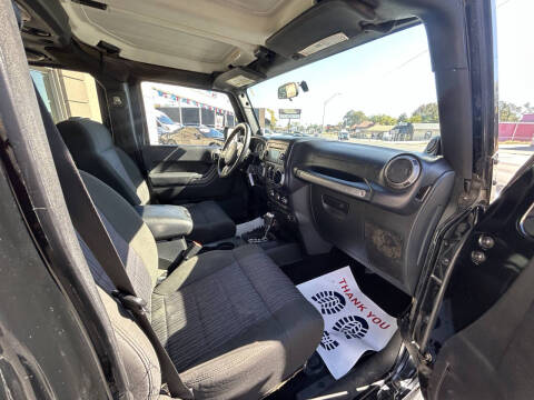 2012 Jeep Wrangler Unlimited Sport