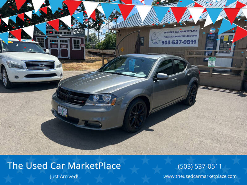 2013 Dodge Avenger for sale at The Used Car MarketPlace in Newberg OR