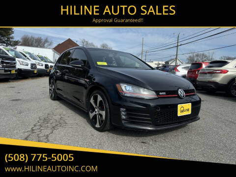 2015 Volkswagen Golf GTI for sale at HILINE AUTO SALES in Hyannis MA