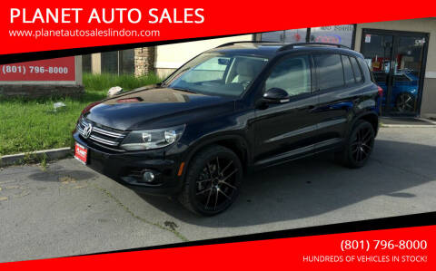 2012 Volkswagen Tiguan for sale at PLANET AUTO SALES in Lindon UT