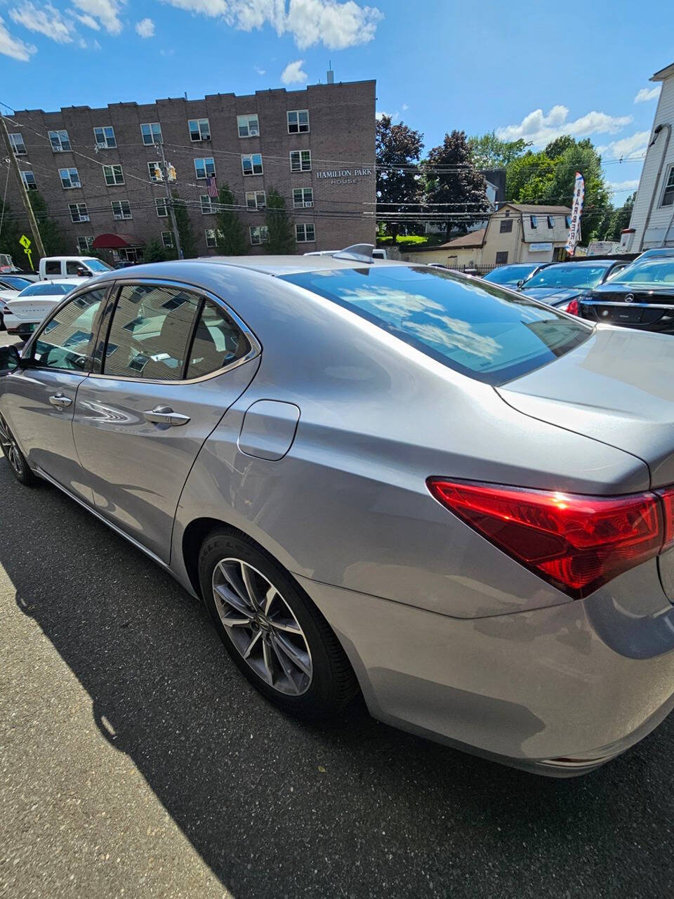 2020 Acura TLX for sale at RENOS AUTO SALES LLC in Waterbury, CT