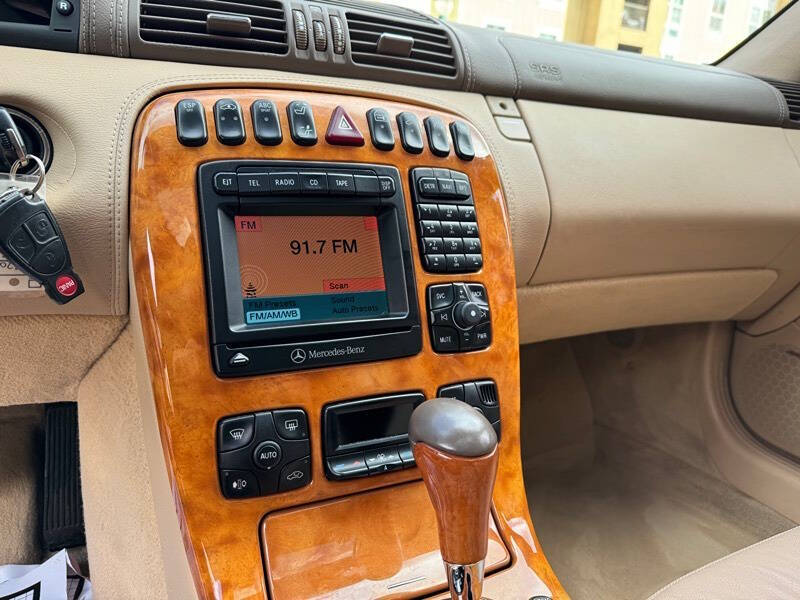 2002 Mercedes-Benz CL-Class CL 500